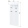 Hang -up hanger NIS, white