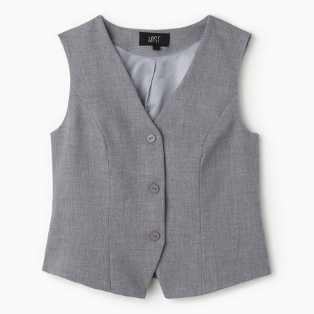 Women's vest mist, r.46, gray-12