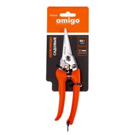 Garden scissors, 7.5 "(19 cm), with plastic handles, Amigo Grande-1