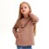 Свитшот для девочки KAFTAN "Basic line" размер 30 (98-104), цвет кофе