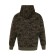 Male sweatshirt is laid down, the color is dark hack, size 46 (m)
