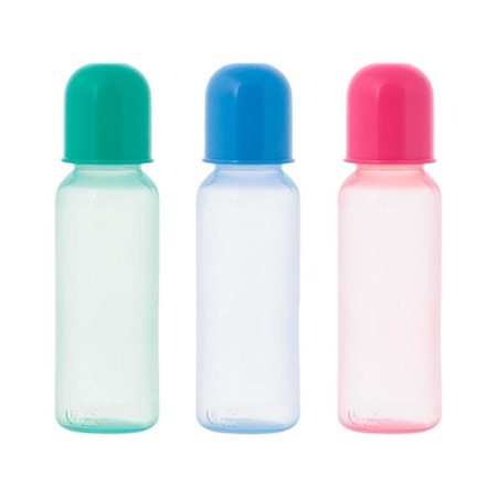 Bottle for feeding colored, 250 ml, from 0 months, MIX color-4
