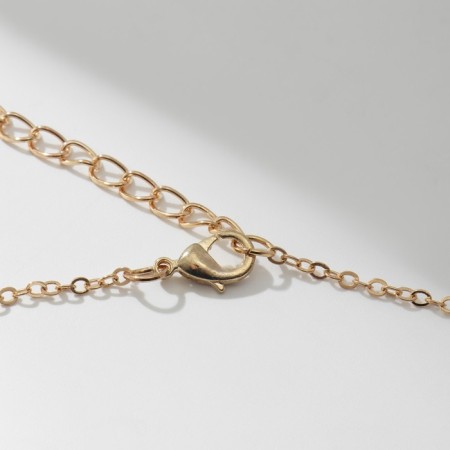 Japan's pendant -hearted heart with wings, pink color in gold-3