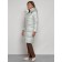 Coat insulated winter female, size 40, color light green