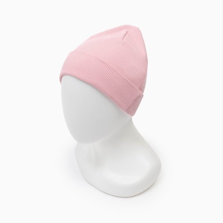 Female hat, pink color, size 58-1