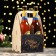 Box for beer "Happy New Year!" Dark background