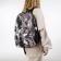 Youth backpack from textiles, 3 pockets, black/gray color