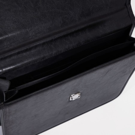 Male bag, "Alex", black color-4