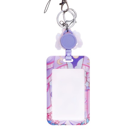 Badge carman vertical external 110*68mm, orally 85*54mm, plastic, anime, tape 80*2cm-1