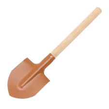 Tourist shovel, l = 50 cm, wooden stalk