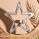 Climber in the wooden ring "Star" 30x8x33 cm