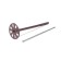 Dubel "Rice tox" DIM, for thermal insulation, with a metal nail, 10x200 mm, 150 pcs
