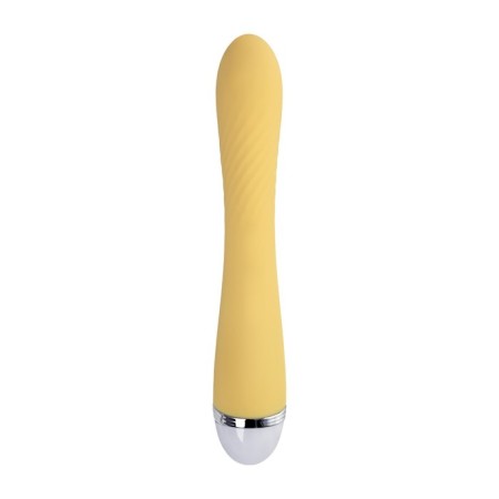 Vibrator Flovetta by Toyfa Calla, silicone, yellow, 22 cm-8