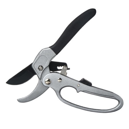 Contact secaterator, 8 "(20 cm), with a ratchet mechanism, metal pens, Greengo-9
