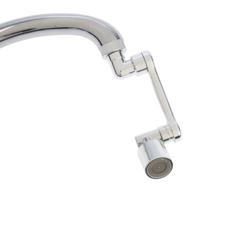 Zein Z3634, rotary, adjustable, corner, 2 modes, chrome-10