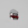 Rhinestones are sewing "drop", in a frame, 10 × 14 mm, 20 pcs, red color