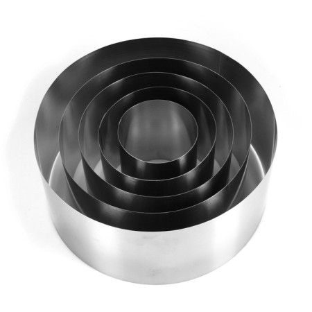 A set of baking forms and calculation "Circle", D-30, H-12 cm, 5 pcs-2