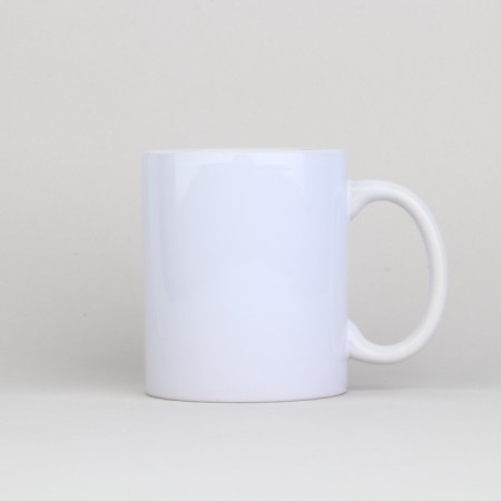 New Year. White ceramic "Love" mug, 320 ml-2