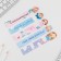 A set of cardboard bookmarks to the "beloved teacher", 5 pieces.