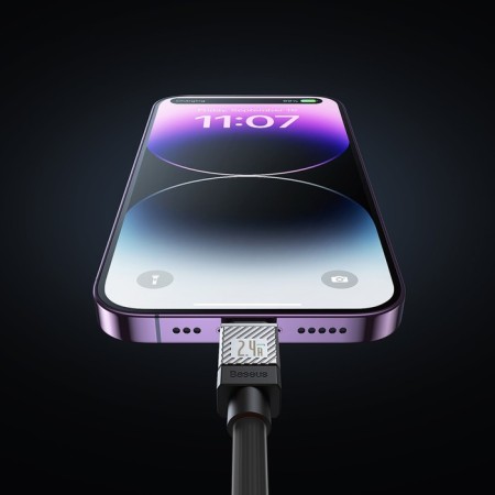 Baseus cable, Lightning - USB, 2.4 A, 2 m, black-9