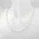 Beads with pearls "Olympia" trio, color gold, 45cm