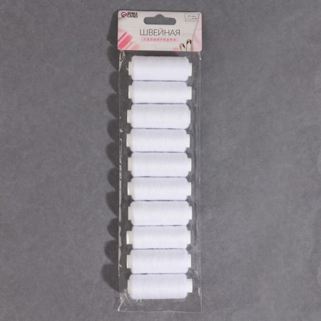 Threads 40/2, 200 m, white color No. 301-4