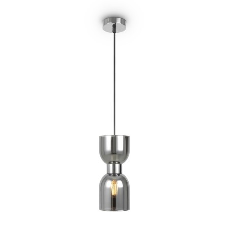 Suspended lamp Freya Fr5203PL-01CH1 Savia, 120x120x800 mm, E27, 1x60W, chromium color