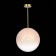 Ceiling lamp ST LUCE. SL1190.212.01. Cassius. 1x60 W, E27, 25x25x57.5 cm, golden color