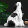 Piggy bank "Russian spaniel" 15x20x26cm