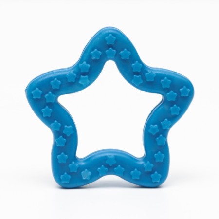 Chewing toy Superproof "Star", 8 cm, blue-3