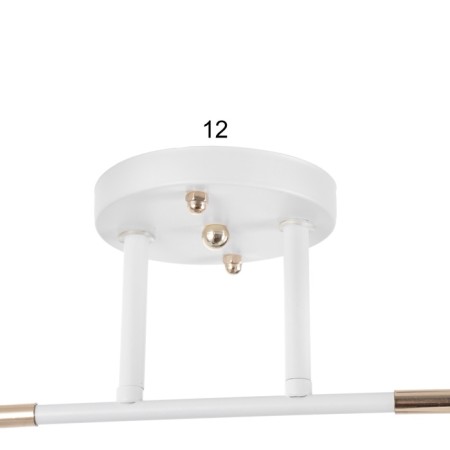 Causte "Donna" 2he27 40W white-gold 48x26 cm-6