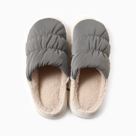 Male slippers, size 42-43, gray color-7