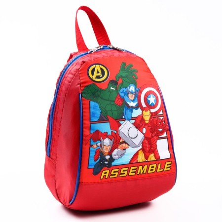 Baby backpack, lightning department, 20 x 13 x 26 cm "Super-heroes", Avengers-1