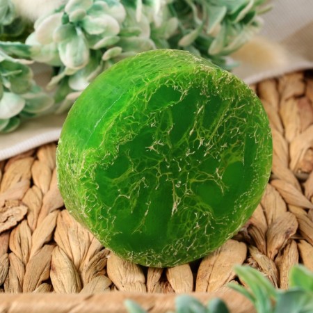 Massage soap with Luffa "Tea tree" 100 g "Dobroparov"
