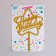 Topper "Happy Birthday", star