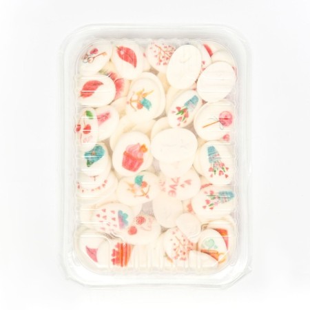 Sugar medallions "Love", 63 pcs-2