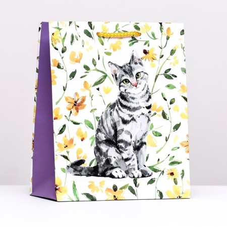 Gift package "Cat in colors", 18 x 22.3 x 10 cm