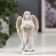Souvenir Polystone "Guardian Angel with Heart" 9x5x2.5 cm