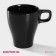 Mug ceramic shares Coffee Break, 280 ml, black color