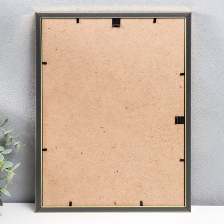 Photo frame Plastic "Mira" 25x35 cm, gold (plastic screen)-1
