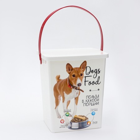 Animal feed container "dog", 23.2 x 20 x 27.6 8.5 liters-2