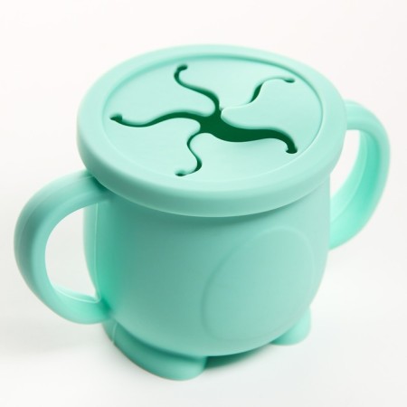 Slipper container, green color-1