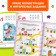 A set of training books 3 pcs., "Write - Style - Study with the letter"