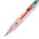 A set of gel pens, 10 colors, metallic, a body with a pattern, in a blister on a button