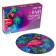 Wooden Figure Puzzle "Paradise Tropics", Round