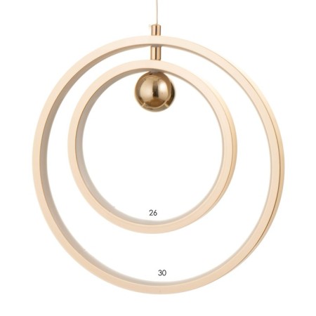 Bayerlux “Haiphi” lamp 36W LED chrome 30x30x32cm-4