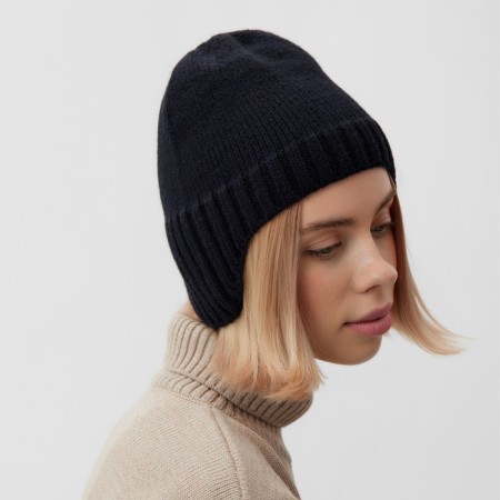 Women's hat minku, black color, rr 56-58-1