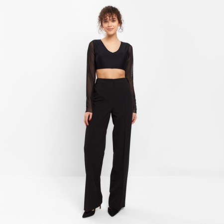 Women's pants Minaku: classic color black, rr 42-1
