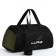 Sports bag, on lightning, 2 outer pockets, long belt, black/green color