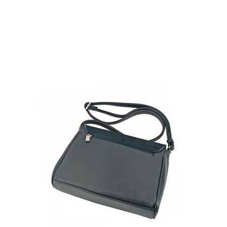 B2759 Bag Messenger, valve department, dark green color 21x26x7cm-1